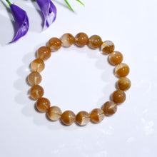 画像をギャラリービューアに読み込む, イエローアンフィボールクォーツブレスレット