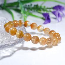 画像をギャラリービューアに読み込む, イエローアンフィボールクォーツブレスレット